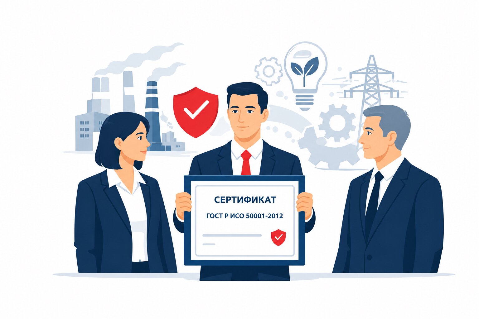 Оформление сертификата ГОСТ Р ИСО 50001-2012 в Магадане и по всей Магаданской области
