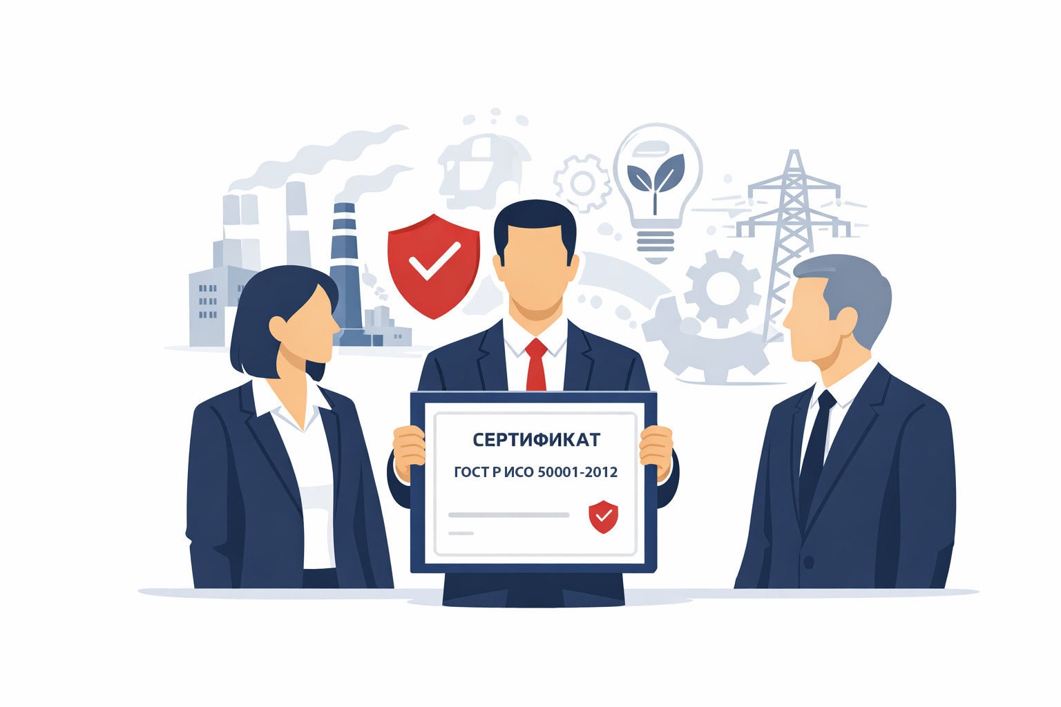 Оформление сертификата ГОСТ Р ИСО 50001-2012 в Магадане и по всей Магаданской области
