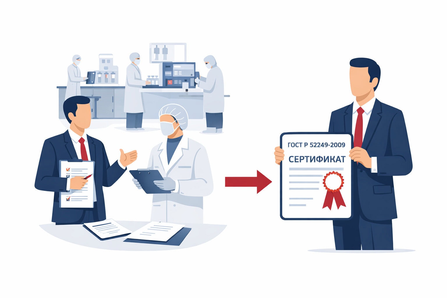 Процедура сертификации ГОСТ Р 52249-2009 в Магадане