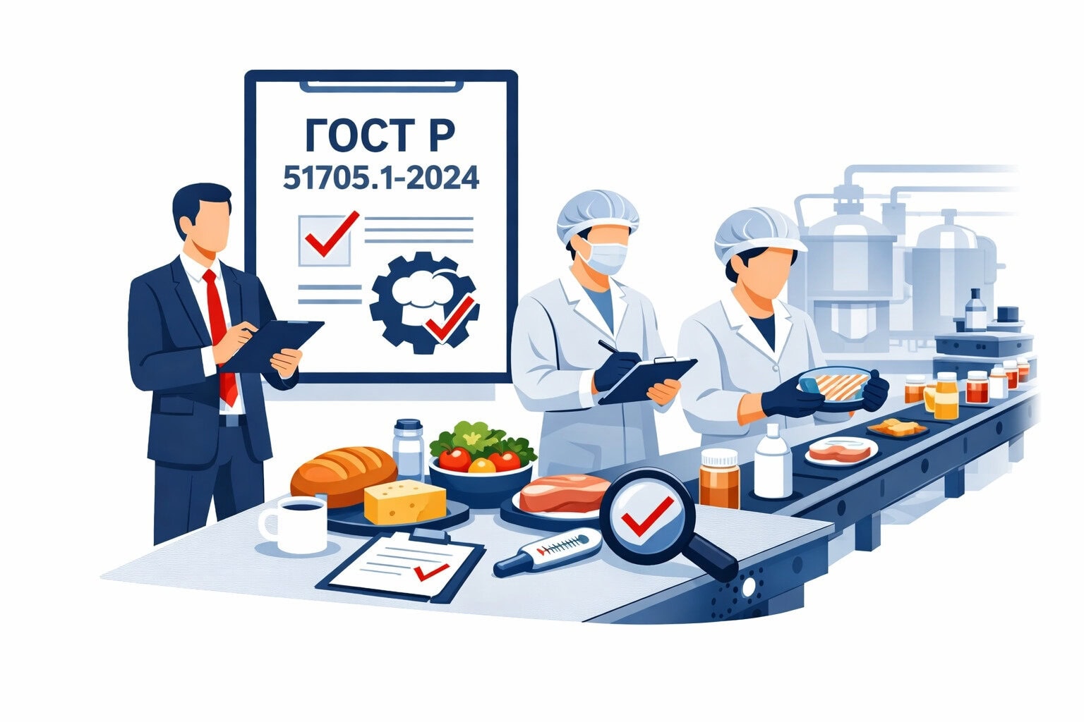Оформление ГОСТ Р 51705.1 2024 ХАССП в Магадане